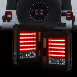 Morsun auton peruutuslamppu 2007-2017 Jeep Wrangler JK Punainen Keltainen Stop Light